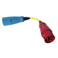 ratio electric, przejściówka siła 32A 3-fazowy na 1-fazowy 70036