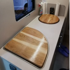 Protective overlay for a sink and a gas stove