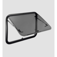 Dometic S7P Hinged window with a rounded outer surface