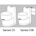 Dometic Saneo CS i CW - toaleta kasetowa 9107100640